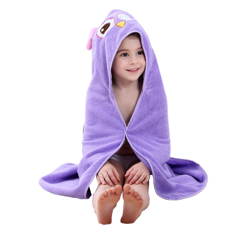 Toddler Hooded Towel Cotton Fabric